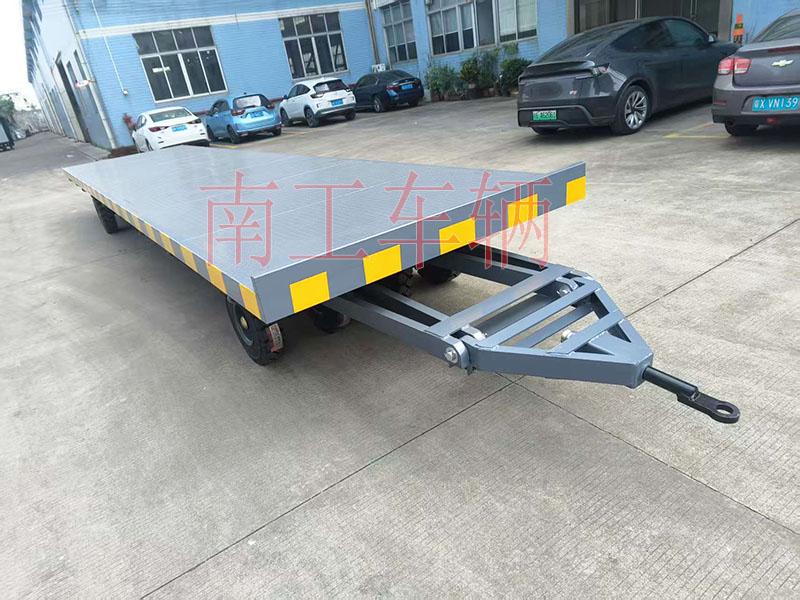 12吨牵引平板拖车 工业拖车底盘
